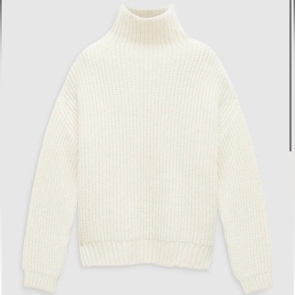 Anine Bing Sydney Sweater, White/Cream size XS. ASO Meghan Markle - Picture 5 of 7